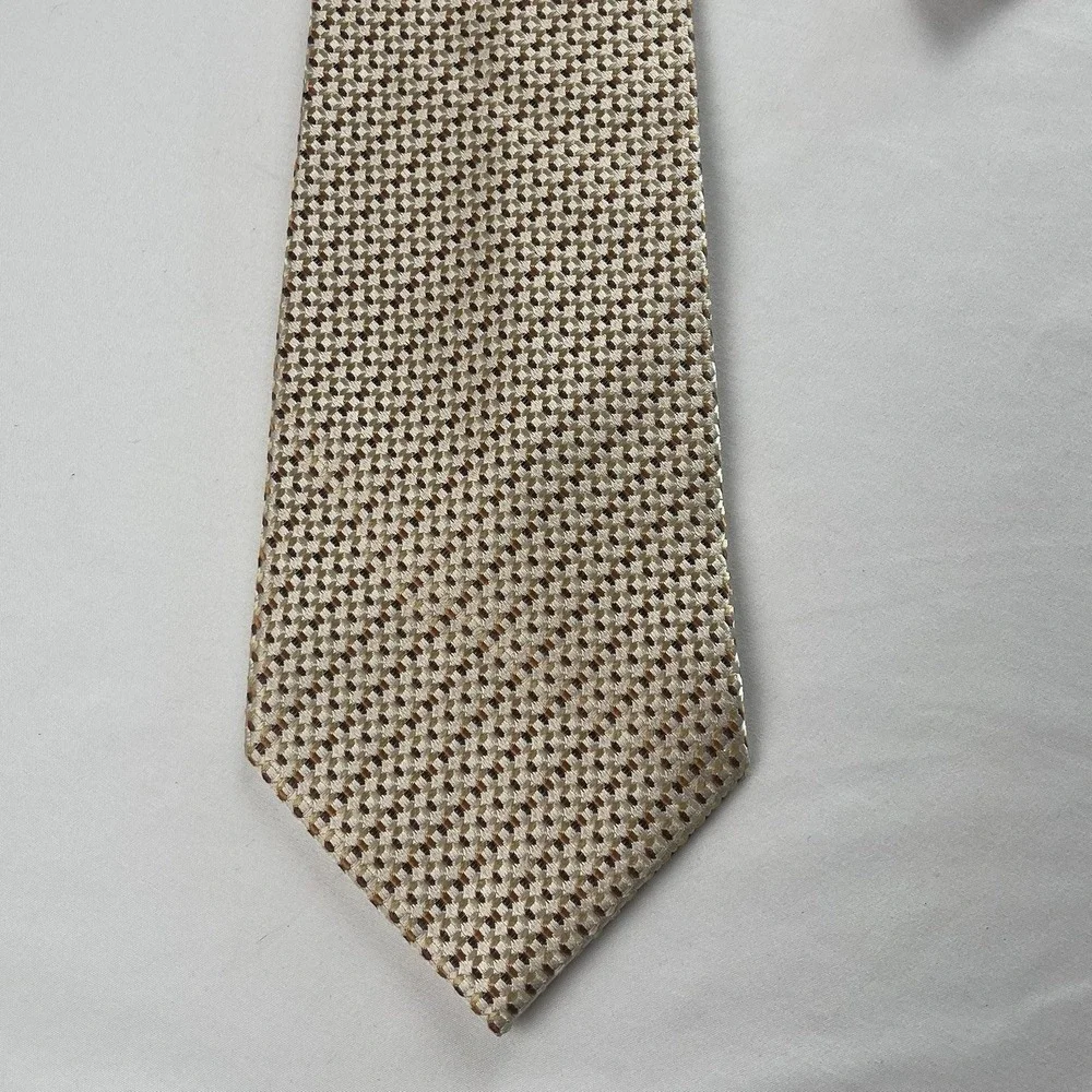 Joseph Addo 100% Silk Handmade Gold Tie Designed in Italy‎